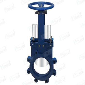 Knife edge gate valve