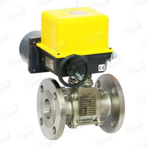 Motorised Fanged Ball Valve