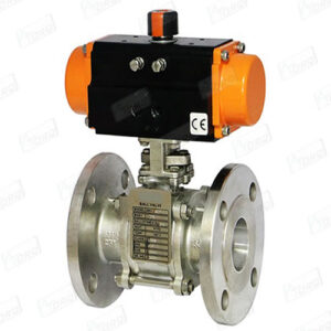 Pneumatic Flanged Ball Valve